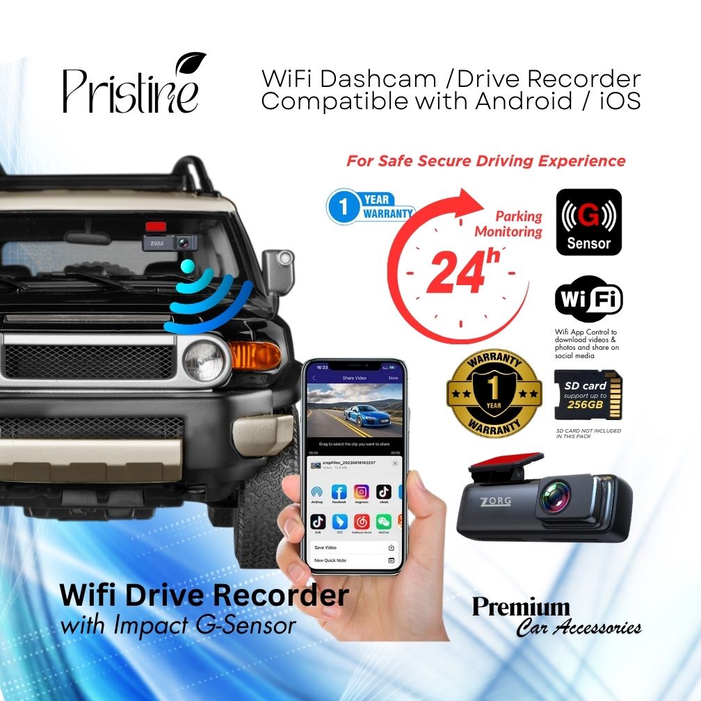 WiFi Dashcam /Drive Recorder