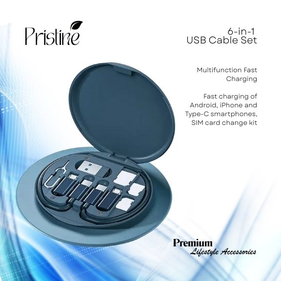 6-in-1 USB Cable Set